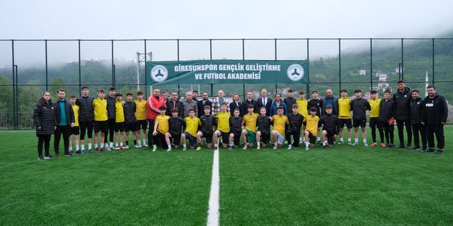 Futbol Altyapı Akademisi tesisisin Giresunspor'a tahsisi gerçekleştirildi
