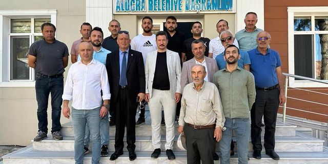 Konal, Alucra Belediye Başkanı Suat Aybar'ı  ve Esnafı Ziyaret etti