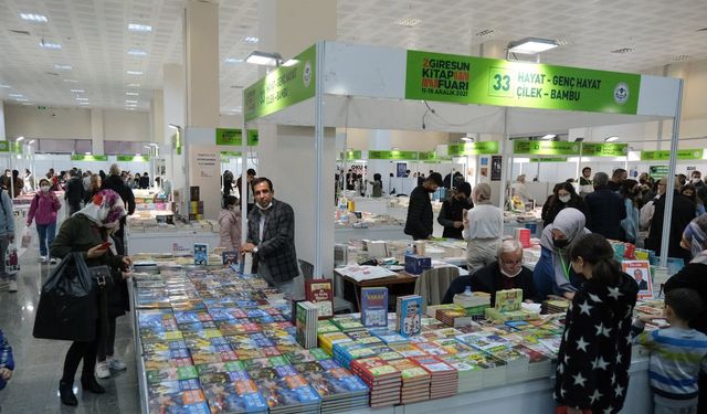 2.Giresun Kitap Fuarı kitapseverlerle buluştu