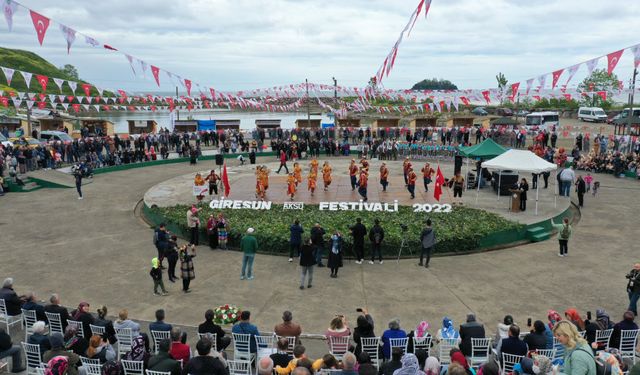 Cumhurbaşkanı Erdoğan'dan Giresun Aksu Festivaline mesaj