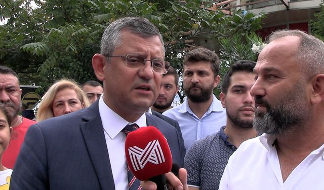 Giresun'un damadı CHP'li Özgür Özel'den önemli açıklamalar