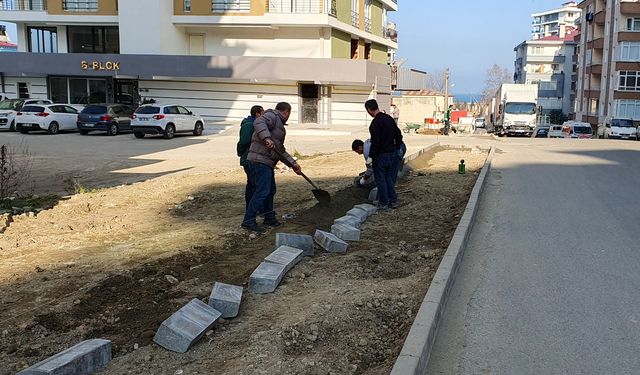 Fen İşleri görev başında