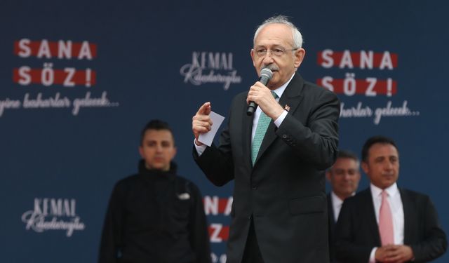 Cumhurbaşkanı adayı Kılıçdaroğlu, Giresun'da