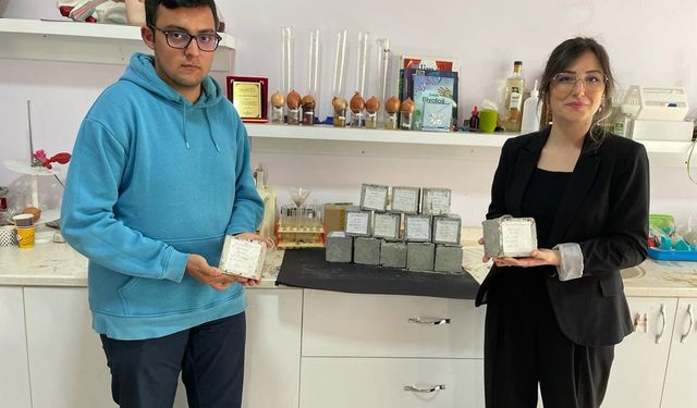 Giresunlu lise öğrencisi projesiyle TÜBİTAK yarışmasında üçüncü oldu