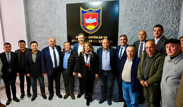 CHP Milletvekili Adayı  Elvan Işık Gezmiş'ten Şoförler ve Otomobilciler Odası'na ziyaret