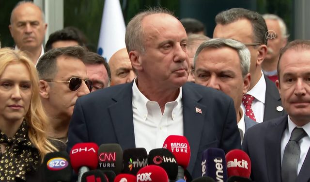 Muharrem İnce adaylıktan çekildi