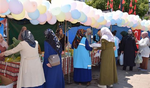 Eğitim Yararına "Hayır çarşısı" kuruldu