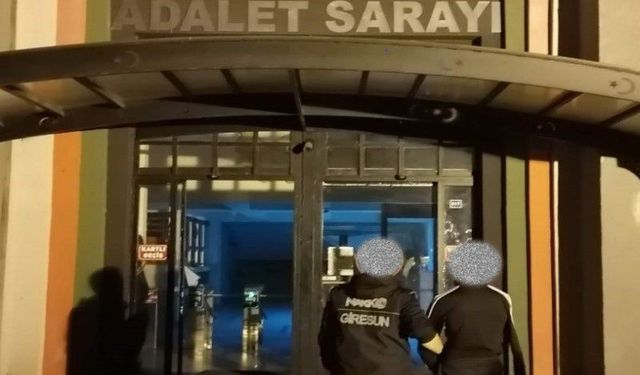 Giresun'da uyuşturucu operasyonunda 1 şüpheli tutuklandı