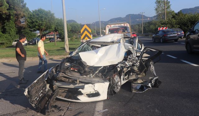 Ordu'daki trafik kazasında 6 kişi yaralandı