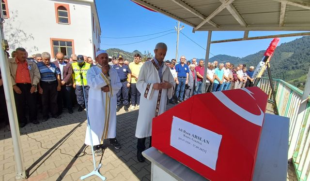 Kore gazisi Giresun'da son yolculuğuna uğurlandı