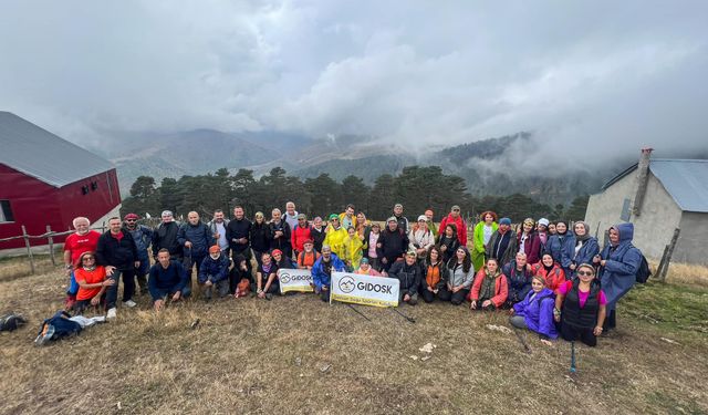 Giresun'da 500 yıllık Çin Seddine yürüyüş