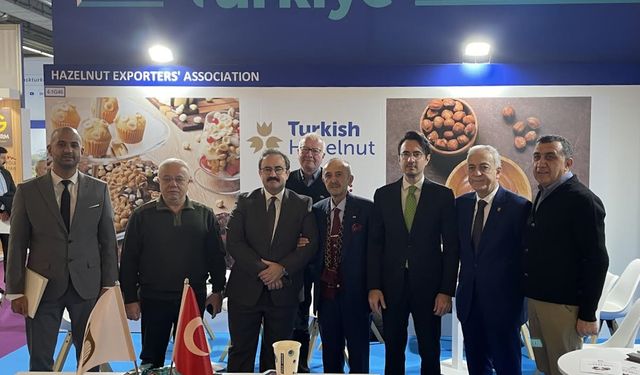Türk fındık ihracatçıları Almanya'da "Fi Europe 2023" fuarına katıldı