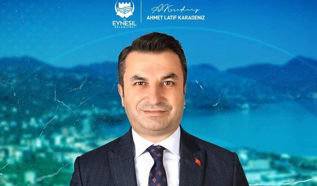 Eynesil Belediye Başkanı Ahmet Latif Karadeniz Yeniden Aday