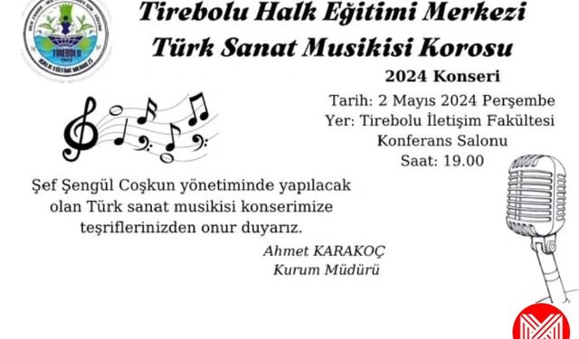 Tirebolu'da Türk Sanat Musikisi Konseri