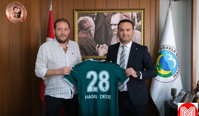 Giresunspor Başkanı Emin Eltuğral'dan Görele Belediye Başkanı Hasbi Dede'ye ziyaret