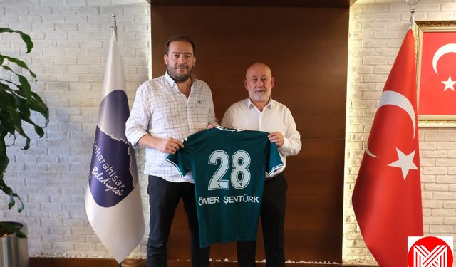 Giresunspor Başkanı Emin Eltuğral'dan ve Yönetim Kurulundan Şebinkarahisar Belediye Başkanı Ömer Şentürk'e ziyaret