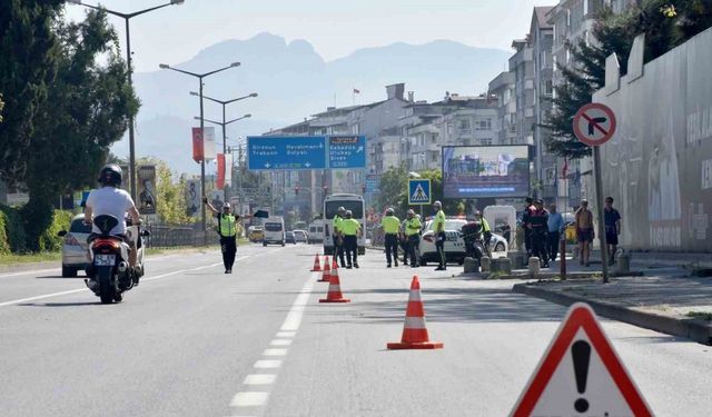 Ordu’da Bir Haftada 15.000'den Fazla Araç Denetlendi