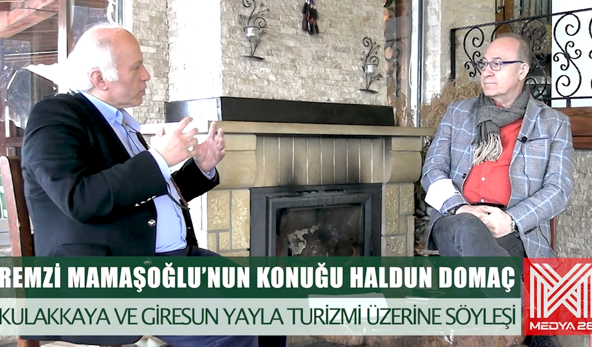 Remzi Mamaşoğlu ve Haldun Domaç ile Giresun Kulakkaya Yaylası üzerine söyleşi