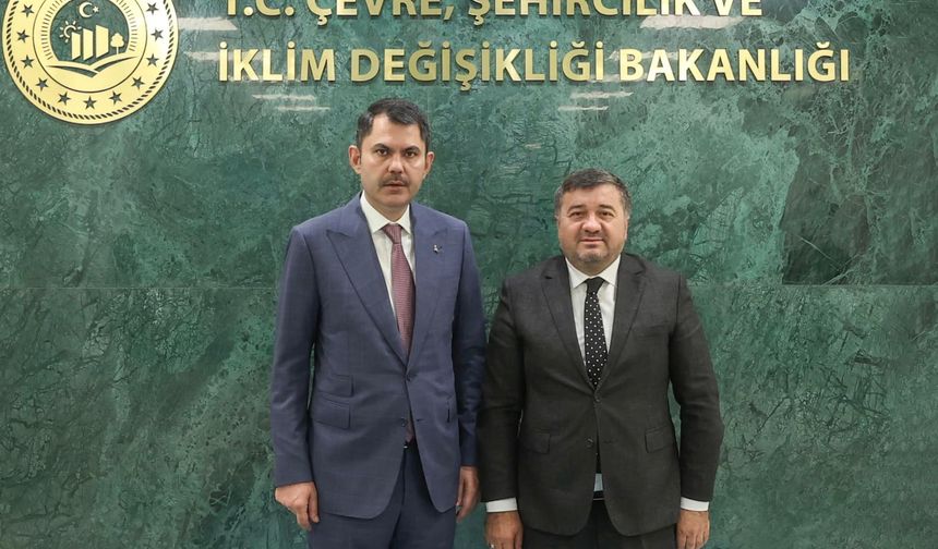 Başkan Şenlikoğlu, Bakan Kurum’u ziyaret etti