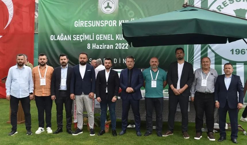 Giresunspor Kulübü Yönetim Kurulu görev dağılımı yaptı