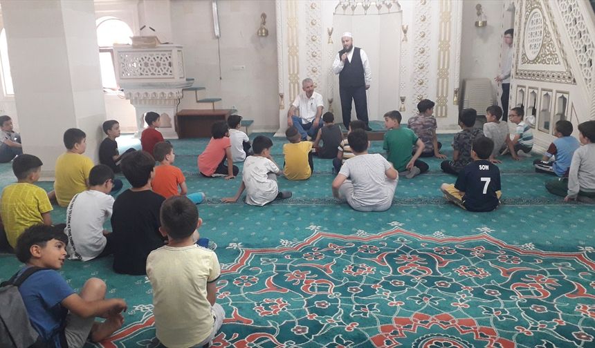 Doğankent'te "çocuklarla camide bir gün" programı düzenlendi