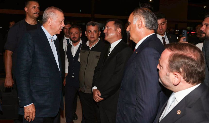 Giresunspor Kulübü Başkanı Hakan Karaahmet, Cumhurbaşkanı Recep Tayyip Erdoğan’a teşekkür etti