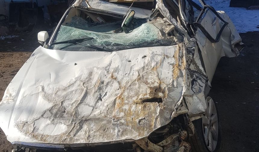 Alucra ilçesinde meydana gelen trafik kazasında 6 kişi yaralandı