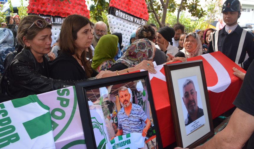 Görelespor Kulübü Başkanı gazi Engin Camadan'ın cenazesi defnedildi