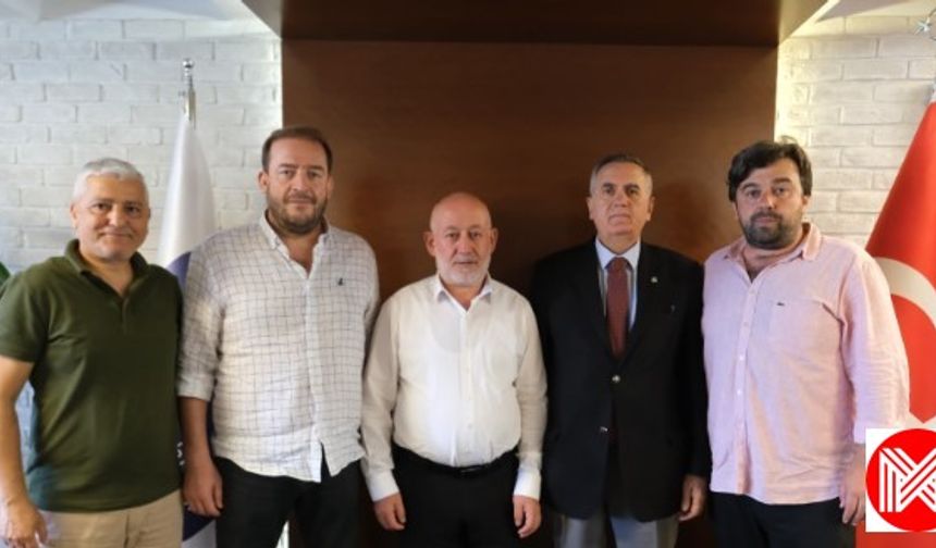 Giresunspor'dan Şebinkarahisar Belediye Başkanı Ömer Şentürk'e Ziyaret
