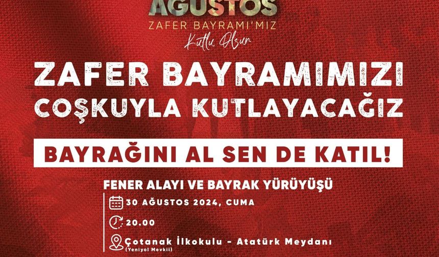 Giresun'da 30 Ağustos Coşkusu Zirve Yapacak!