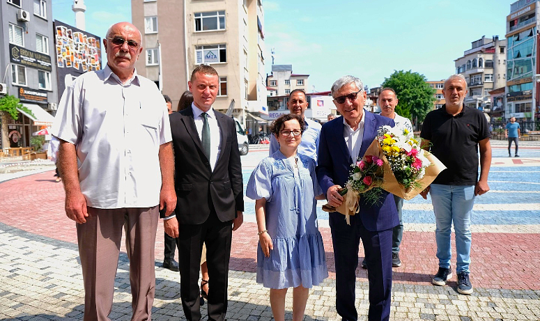 Belediye İş Genel Başkanı Nihat Yurdakul'dan Bulancak Belediye Başkanı Necmi Sibiç'a Ziyaret 2